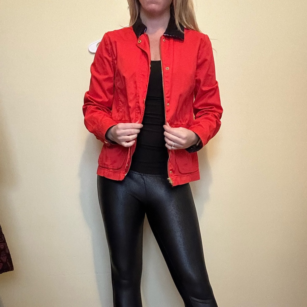 J. Crew red jacket